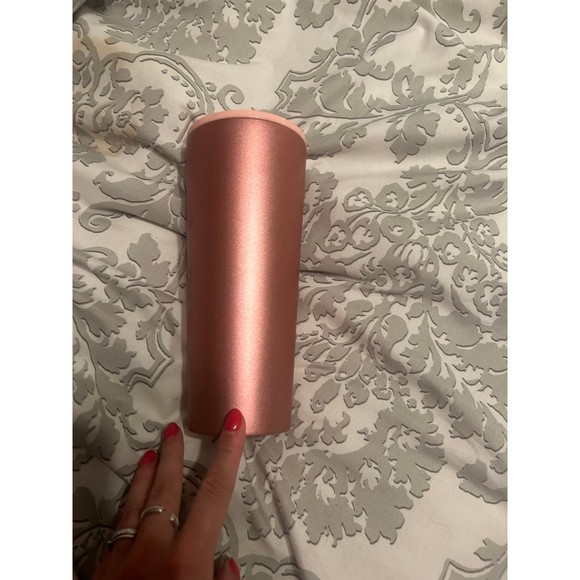 Starbucks 24oz Glitter Gradient Rose Gold Pink Cold Cup/Tumbler 2020 Valentine's - Picture 2 of 4